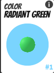 🟢 Radiant Green 🟢