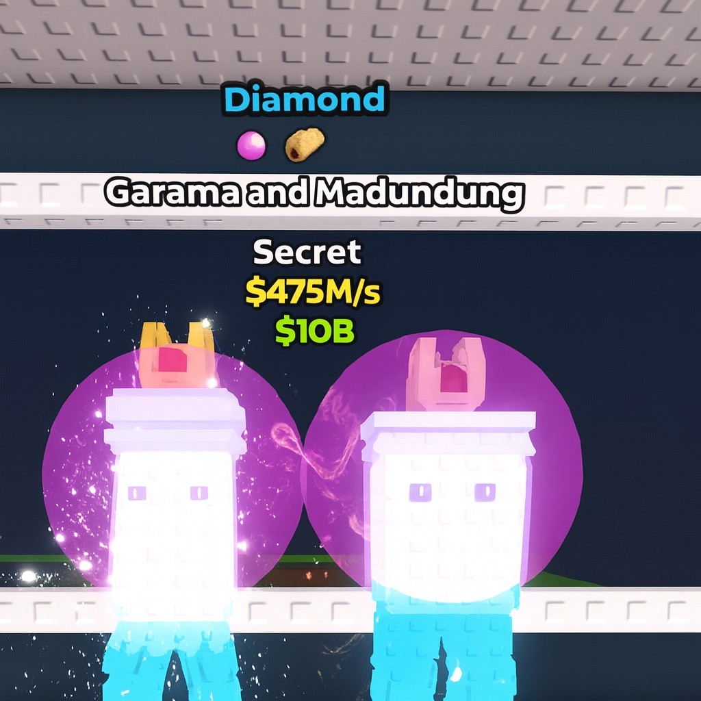 Diamond Garama and Mandundung 475 M/s Secret Rarest ! || Fast Delivery| The Best Price Guarantee | Limited Offer|Steal a Brainrot (SaB) Rarest!