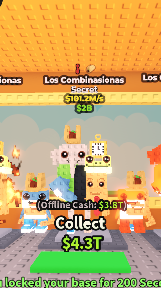 |Steal a Brainrot| Los Combinasionas 101.2 M/s -Secret-| GamersForge | Fast Delivery | Trusted Seller | Limited Offer | The Best Price