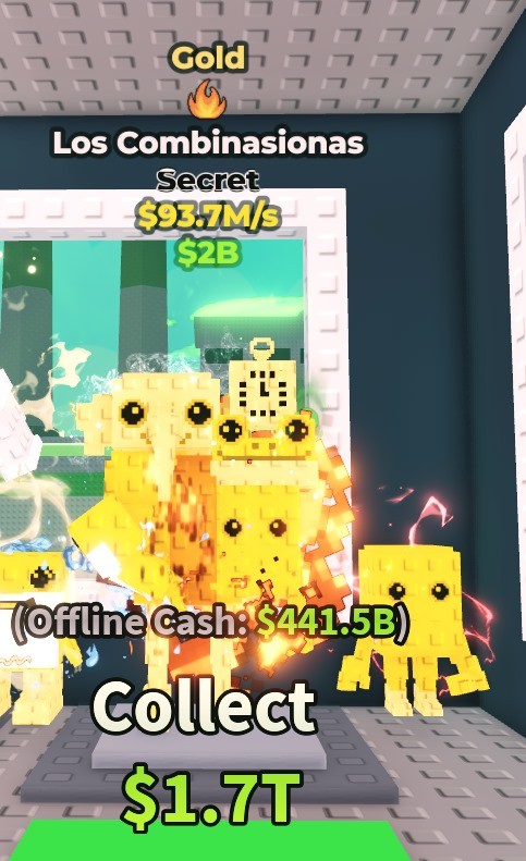 Gold Los Combinasionas 93.7 M/sSecret || Fast Delivery| The Best Price Guarantee | Limited Offer|Steal a Brainrot (SaB) Rarest!