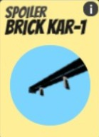 Brick Kar-1 Spoiler | Free Trade up | Fast Delivery| Trusted Seller! The Best Price | Jailbreak