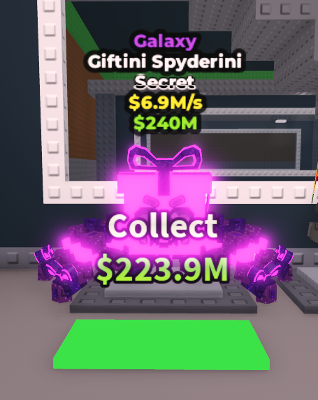 🔥Giftini Spyderini (Galaxy) [6.9M/s]🔥Cheapest/Instant - Steal a Brainrot
