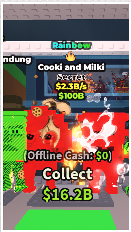 Rainbow Cooki And Milki (2.3B/S) – FIRE – SECRET – STEAL A BRAINROT – FAST DELIVERY & TRUSTED #J2NB7K