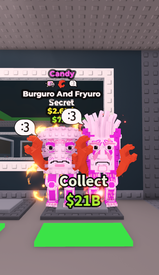 BURGURO AND FRYURO CANDY - 2,6B/S