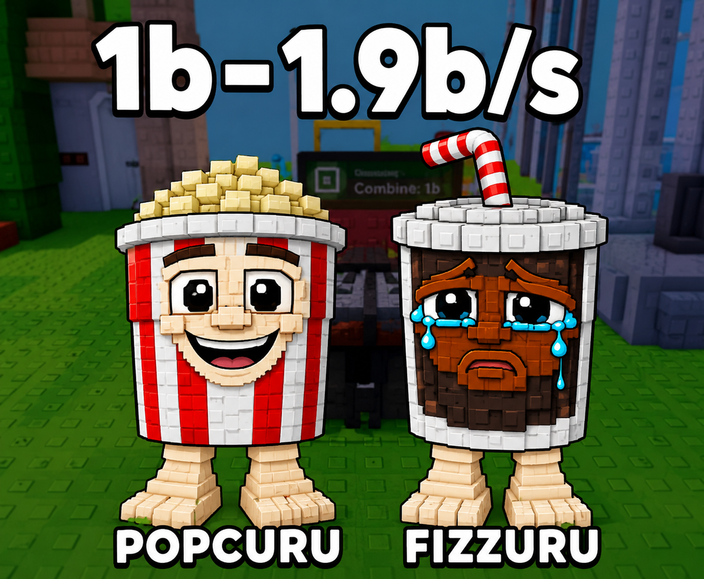 🍟HIGH M/s🍟 POPCURU AND FIZZURU 💵1B/S - 1.9B/s💵FREE SECRET GIFT ✅ TOP SELLER