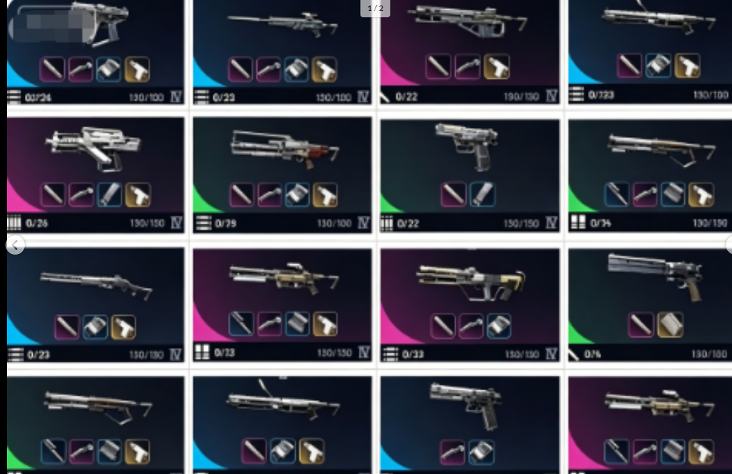 Choose any *10 top-tier weapon and 10 backpack(Mk3 Augment) + 20 medium shield + 60 trigger nade + 60 herbal bandage + 30 zipline + 50 Surge Shield Recharger