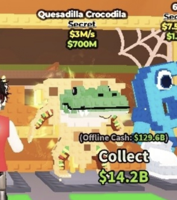 QUESADILLA CROCODILA 🐊 3M/S 🌱 SECRET BRAINROT
