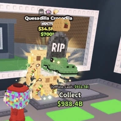 QUESADILLA CROCODILA 🐊 34.5M/S 🌱 SECRET BRAINROT