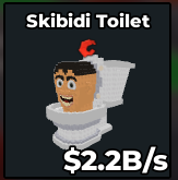 Skibidi Toilet 2.2B/s