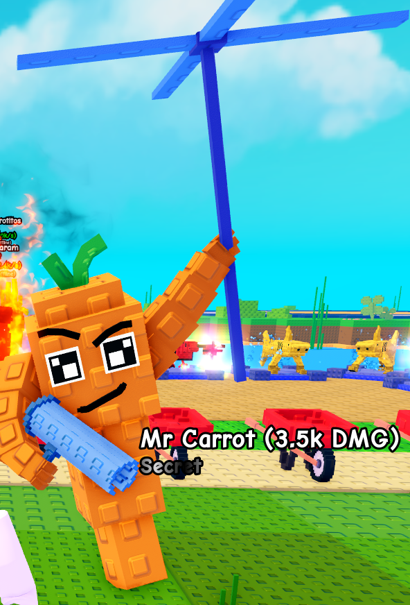 🥕 Mr Carrot – 4k-6k DMG / Plants vs Brainrots | Fast Delivery 🥕