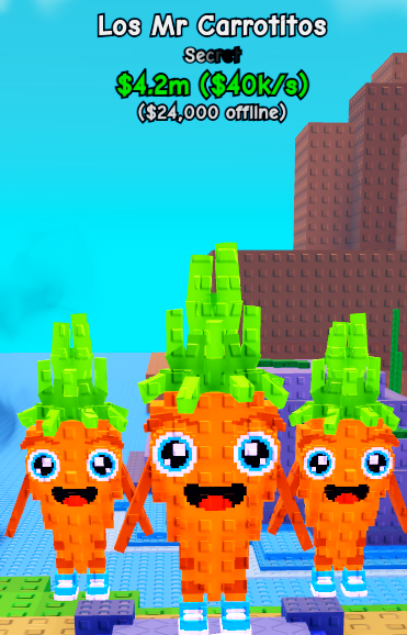 🥕 Los Mr Carrotitos – Plants vs Brainrots | Fast Delivery 🥕