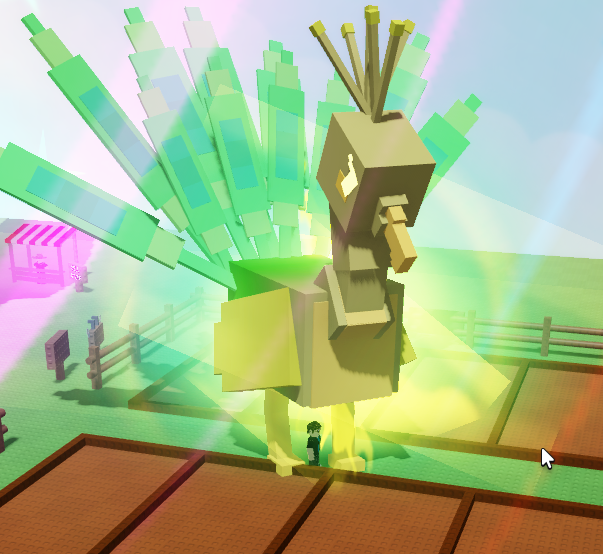 PEACOCK EVERCHANTED / NIGHTMARE 90kg+ 100 Age TITANIC