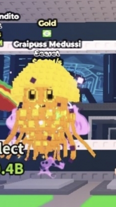 GOLD GRAIPUSS MEDUSSI ☢️ SECRET BRAINROT