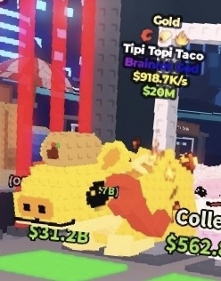 GOLD TIPI TIPI TACO 🌮 BRAINROT GOD 🌱 918K/S
