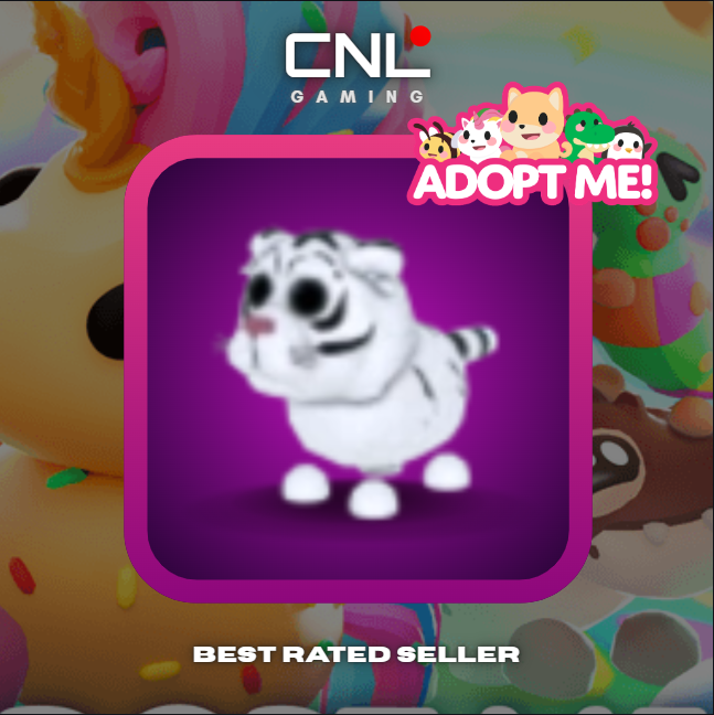 Adopt Me > Lunar White Tiger > Normal