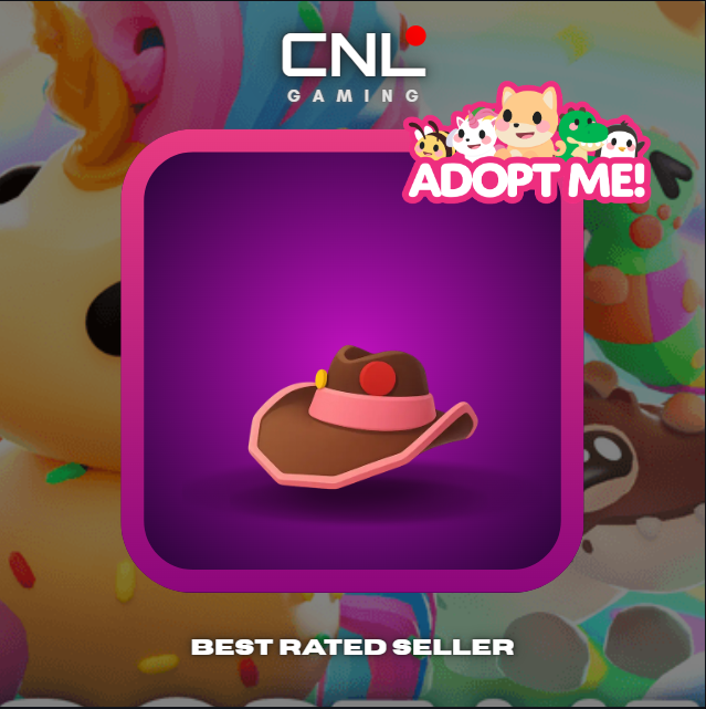 Adopt Me > Pink Cowboy Hat > Normal