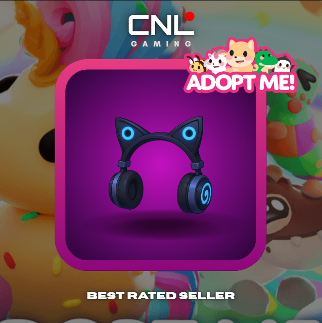 Adopt Me > Blue Cat Ear Headphones > Normal