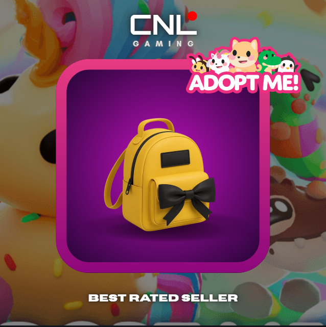 Adopt Me > Yellow Designer Backpack > Normal