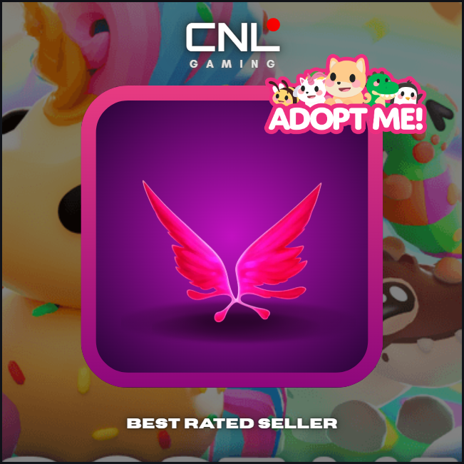 Adopt Me > Pink Butterfly Wings > Normal