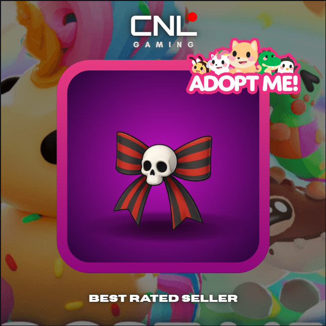 Adopt Me > Skull Bow > Normal