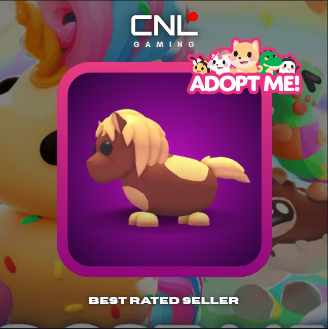 Adopt Me > Shetland Pony Dark Brown > N