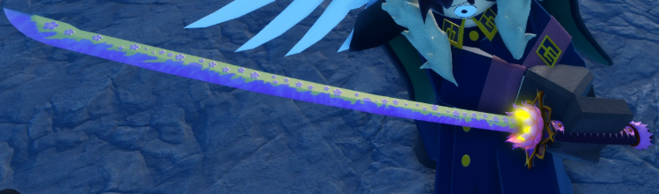 MUSASHI'S ROSE KATANA - (MUSASHI ROSE KATANA or MUSASHIS ROSE KATANA) - GRAND PIECE ONLINE - GPO