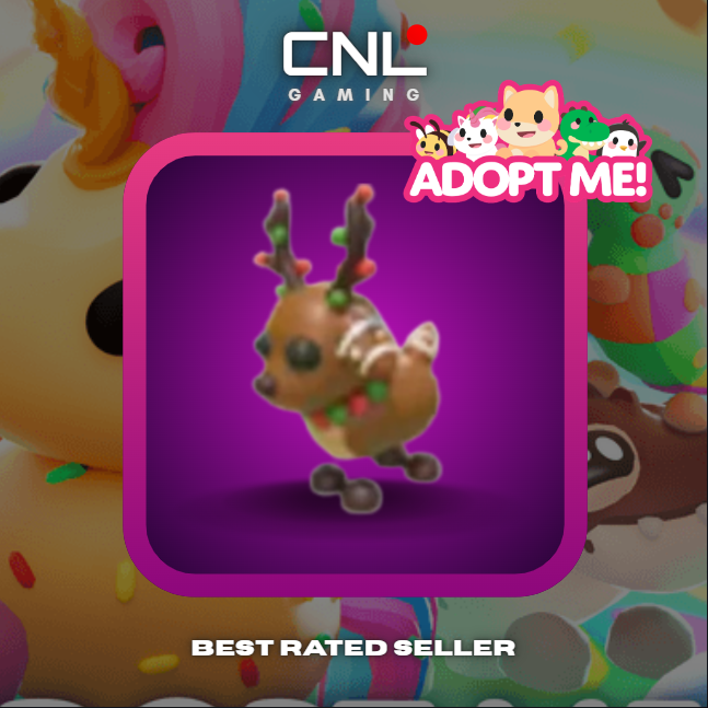 Adopt Me > Gingerbread Reindeer > MFR