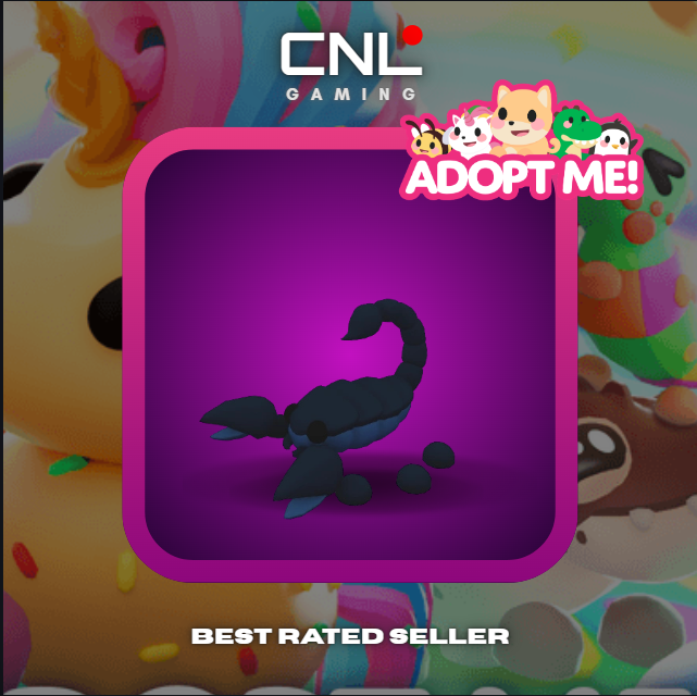 Adopt Me > Halloween Blue Scorpion > M