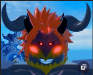 RED SLAYER'S MASK / SEA BEAST HELMET / SLAYER MASK - GRAND PIECE ONLINE - GPO