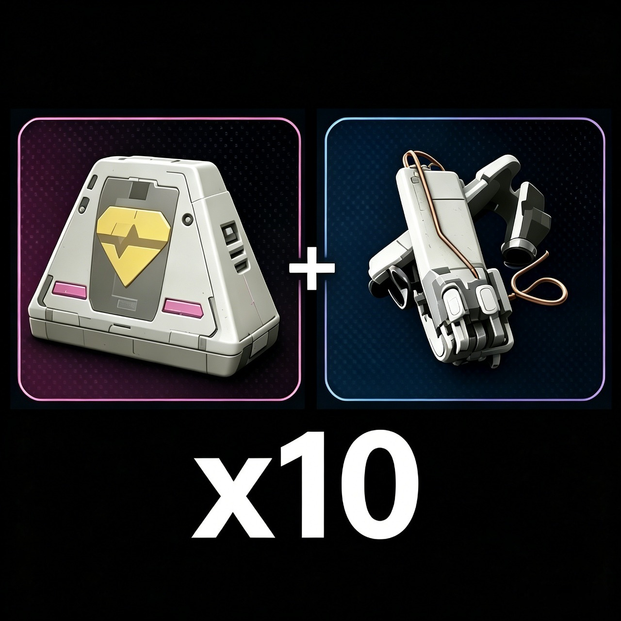 x10 Looting Mk.3 (Survivor) + x10 Medium Shield