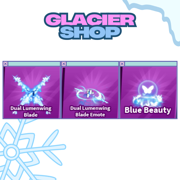 Dual Lumenwing Blade + Explosion + Emote ( Limited Set )