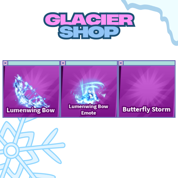 Lumenwing Bow + Explosion + Emote ( Limited Set )