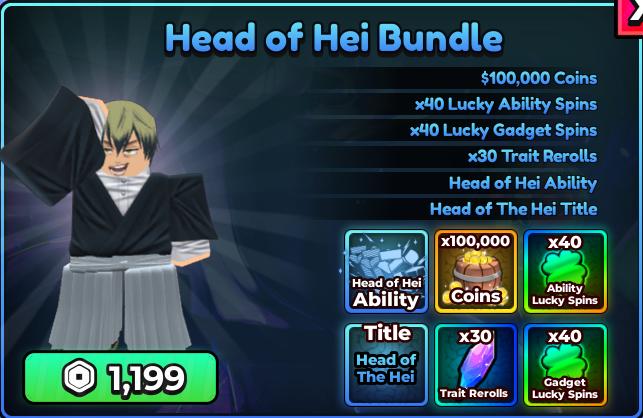Anime Apocalypse - Head of Hei Bundle【1199R】