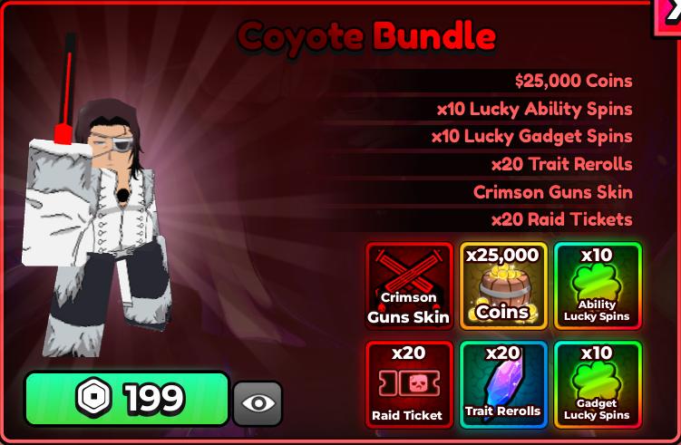 Anime Apocalypse - Coyote Bundle【199R】