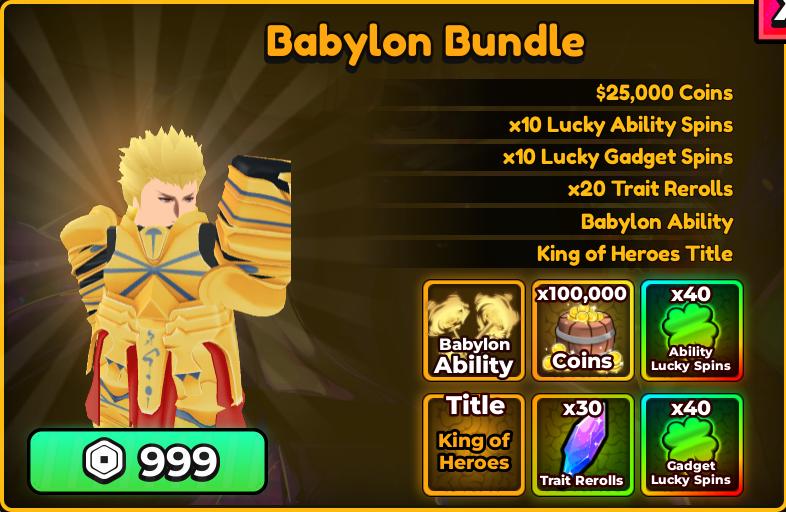 Anime Apocalypse - Babylon Bundle【999R】