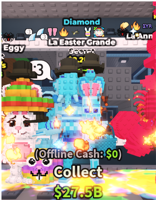DIAMOND LA EASTER GRANDE (2.2B/S) – 10 TRAITS – SECRET – STEAL A BRAINROT – FAST DELIVERY & TRUSTED #G7DS5K