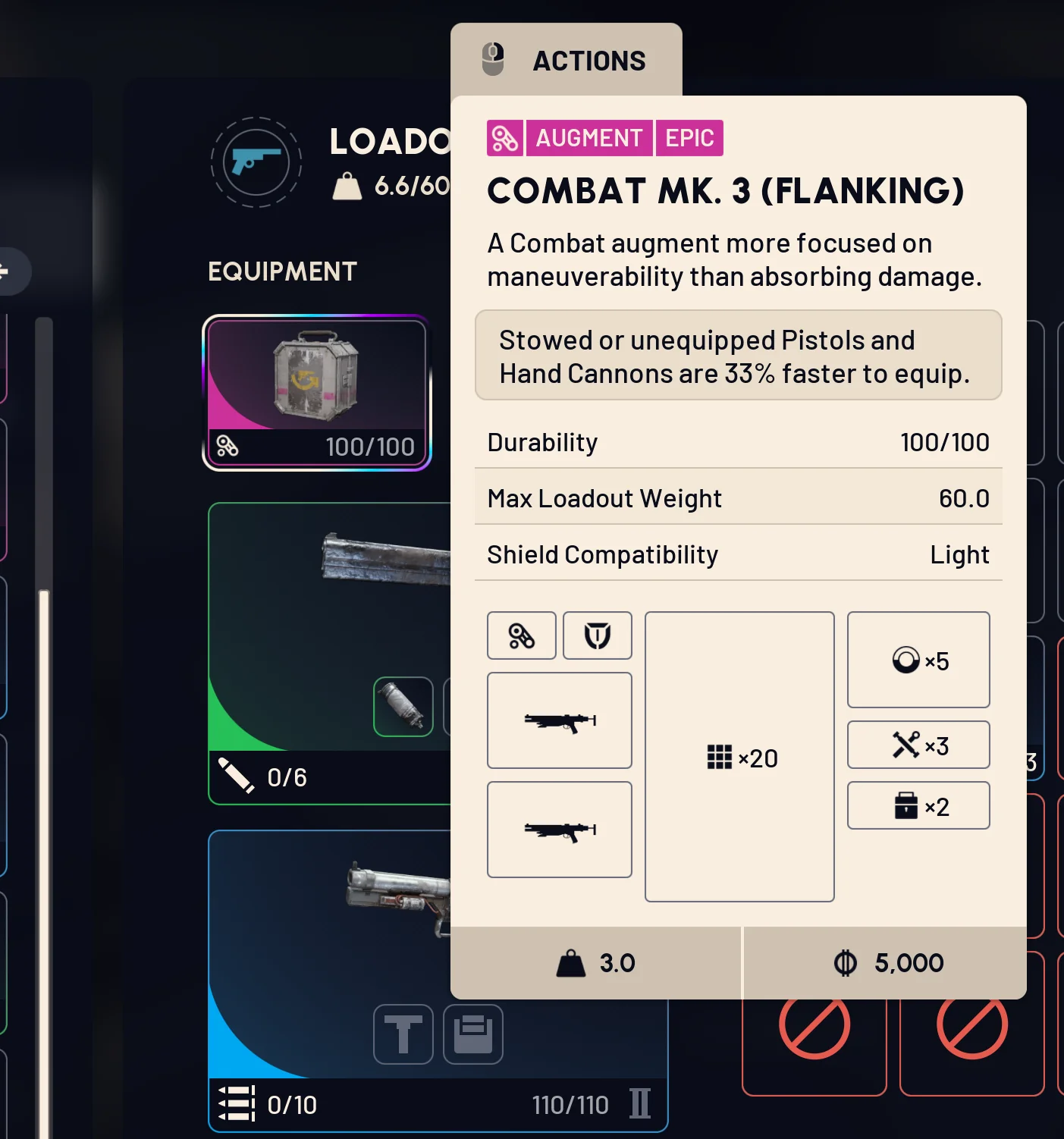 10x combat mk 3 FLANKING