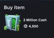 Driving Empire - 2025，000 Cash【4500R】
