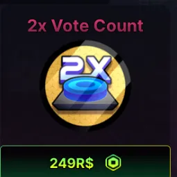 2x Vote Count【249R】