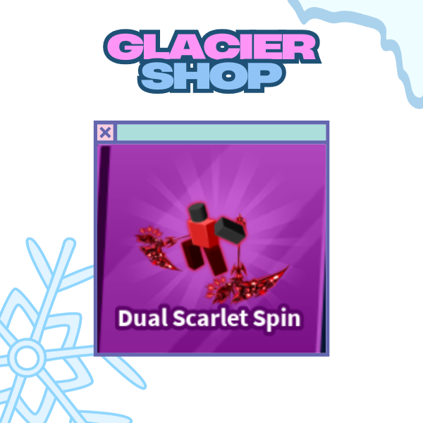 Dual Scarlet Spin Emote ( Limited )