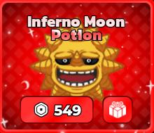 Anime Card Clash - Inferno Moon Potion【549R】
