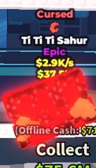 ✨ 2.9K/s 🔴 Cursed Ti Ti Ti Sahur Epic ⚡ FAST DELIVERY ⚡