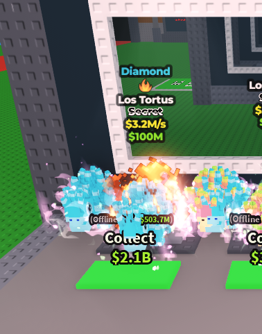 [ Secret ] Diamond Los Tortus With Fire Trait 3.2M/Sec | Ready Unit✅ | INSTANT DELIVERY✅
