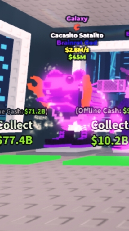 Galaxy cacastio satalito 👾 2.6m/S 🌱 BRAINROT GOD