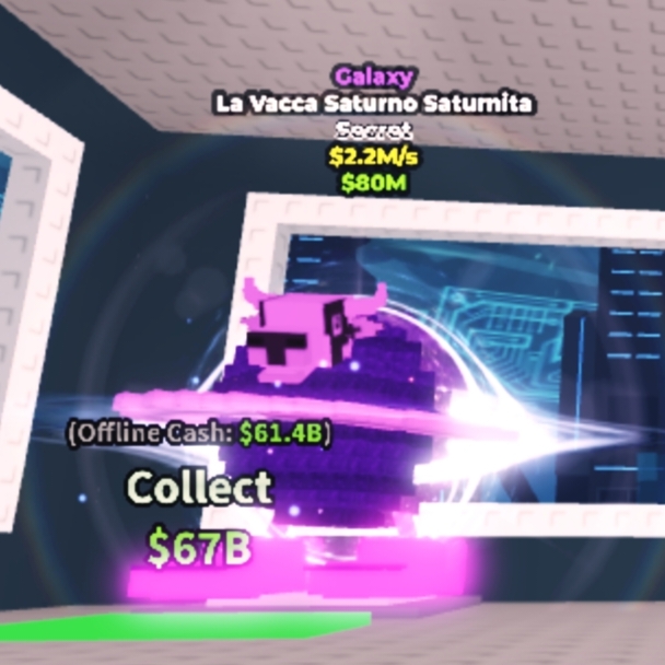 Galaxy la VACCA saturno satumita 👾 SECRET BRAINROT 🌱 2.2m/s