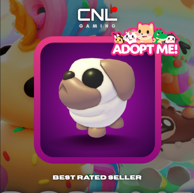 Adopt Me > Snowball Pug > Normal