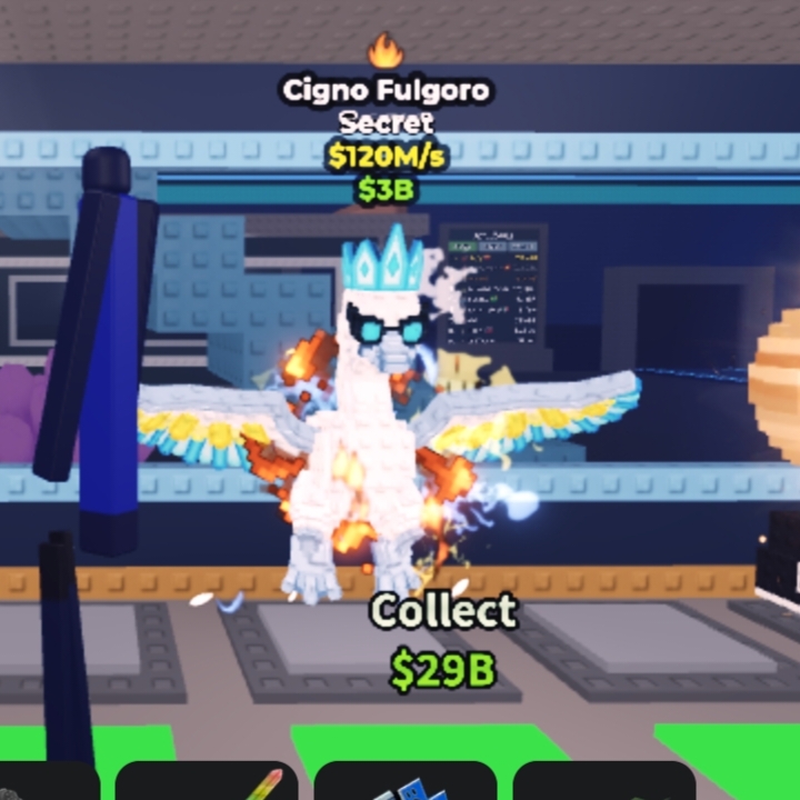 Cigno fulgoro 🪂120m/S🌱 SECRET BRAINROT