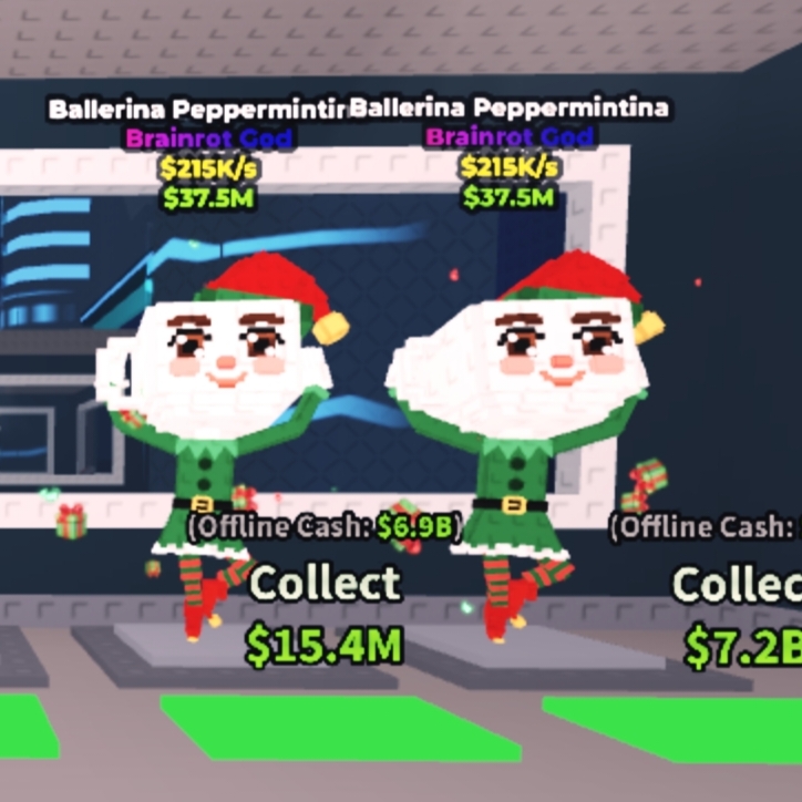 Ballerina peppermintina 🧠 215k/S 🌱 Brainrotgod