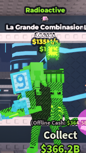 ✨ 135M/s ☢️ Radioactive La Grande Combinasion - 1 Trait Secret | Steal A Brainrot ⚡ FAST DELIVERY ⚡
