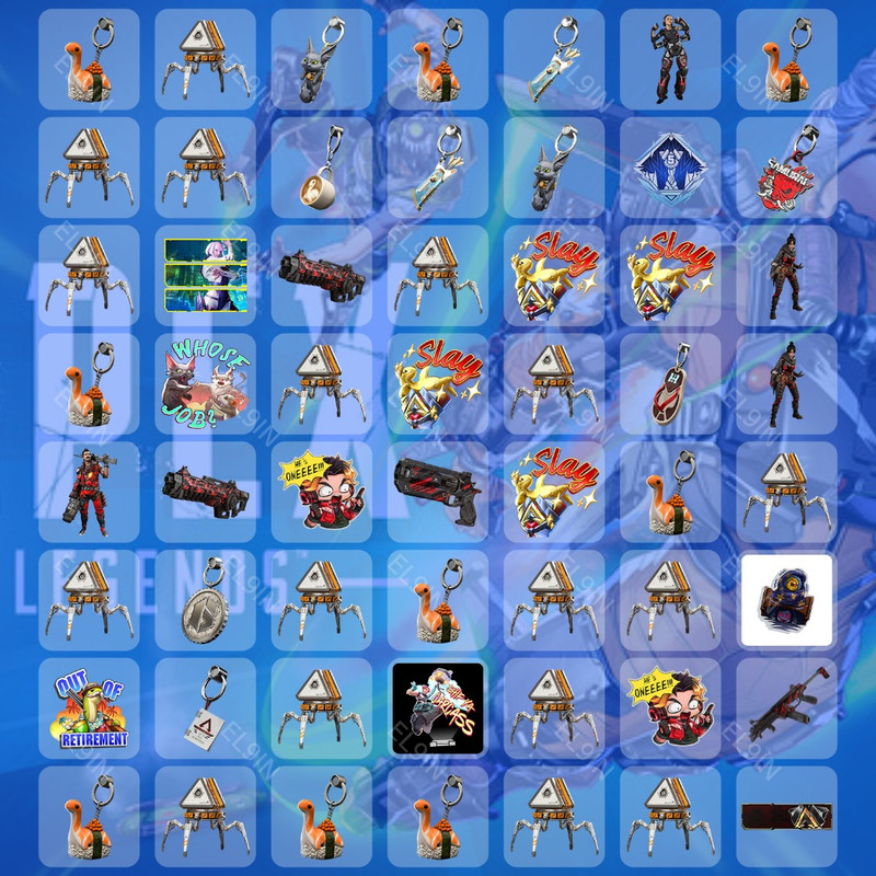 🧨 Twitch Drops 🌐 Apex vs Street Fighter 6 🌐 Apex Legends [Total 56 Items]